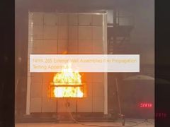 NFPA 285 বহিরাঙ্গন প্রাচীর সমাবেশ অগ্নি বিস্তার পরীক্ষা যন্ত্র