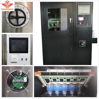 Iec60587 রাবার পরীক্ষার সরঞ্জাম ঢালু প্লেন ট্র্যাকিং এবং ক্ষয় পরীক্ষা মেশিন