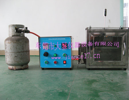 DX8337 অটোমোবাইল অভ্যন্তরীণ উপাদান জ্বলন পরীক্ষা মেশিন