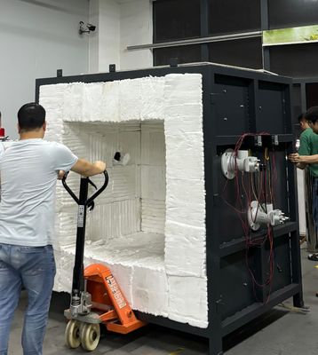 ইস্পাত কাঠামো অগ্নিরোধী নমুনা পরীক্ষার চুলা