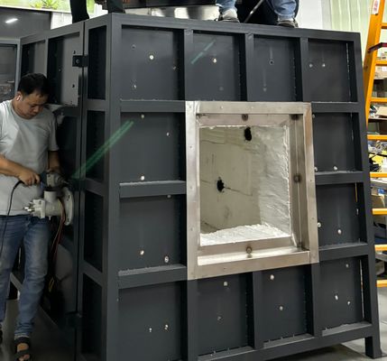 ইস্পাত কাঠামো অগ্নিরোধী নমুনা পরীক্ষার চুলা