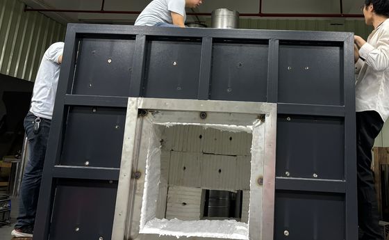 DX8810A ফায়ার টেস্ট ফার্নেস আইএসও৮৩৪-১ অনুযায়ী ল্যাব পরীক্ষার যন্ত্র