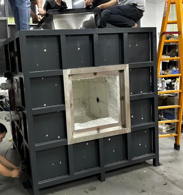 উচ্চ নির্ভুলতা ইস্পাত কাঠামো অগ্নিরোধী লেপ পরীক্ষার চুল্লি