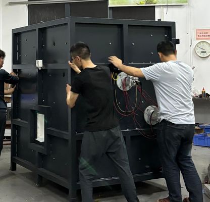 অগ্নি-প্রতিরোধী আবরণ নমুনা অগ্নি প্রতিরোধ পরীক্ষা চুল্লী