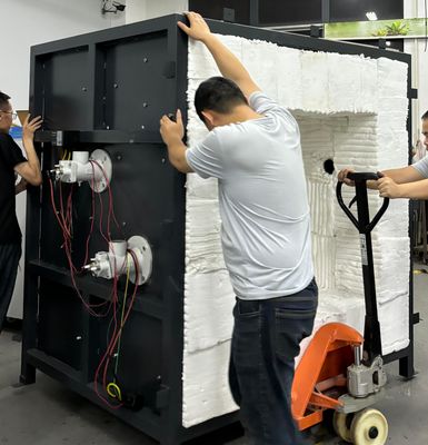 ইস্পাত কাঠামো অগ্নি নিরোধক নমুনা পরীক্ষা চুল্লি ১৩০০ সেন্টিগ্রেডের নিচে উচ্চ তাপমাত্রা প্রতিরোধ