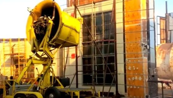 AAMA 501.1 নির্মাণ সামগ্রী পরীক্ষার সরঞ্জাম ডায়নামিক জল প্রবেশ পরীক্ষা