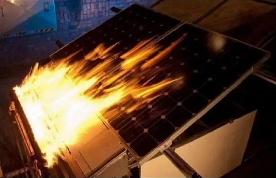 UL790 ল্যাব পরীক্ষার সরঞ্জাম ছাদের আচ্ছাদনের অগ্নি পরীক্ষা, ফোটোভোলটাইক প্যানেলের জন্য দাহ্যতা পরীক্ষার মেশিন