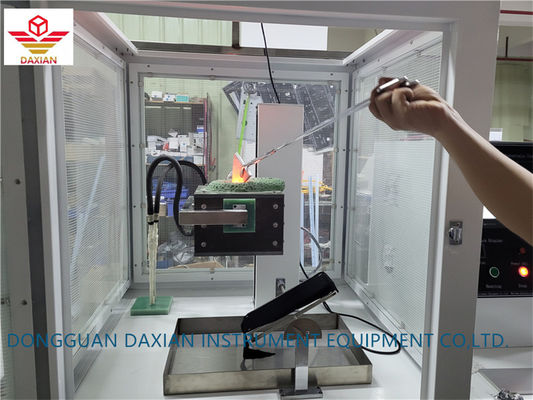 সুরক্ষামূলক পোশাক তরল গলিত ধাতুর স্প্ল্যাশ প্রতিরোধের পরীক্ষক আইএসও9185 স্ট্যান্ডার্ড অনুযায়ী