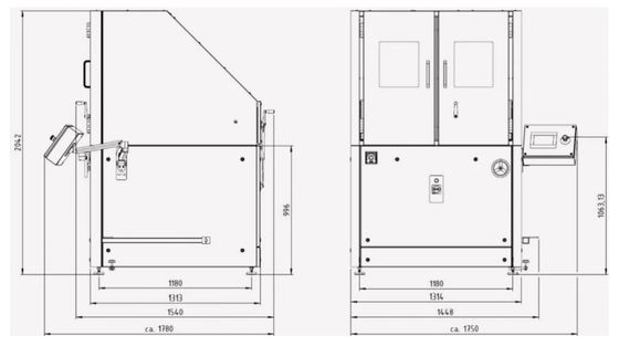 ডার্মস্টাড মেশিন মোটরসাইকেল সুরক্ষা ঘর্ষণ পরীক্ষা যন্ত্র EN17092-1