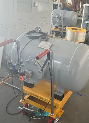 এএসটিএম E1996-2008 নির্মাণ সামগ্রী পরীক্ষার সরঞ্জাম ক্ষেপণাস্ত্র প্রভাব প্রতিরোধক ক্যানন