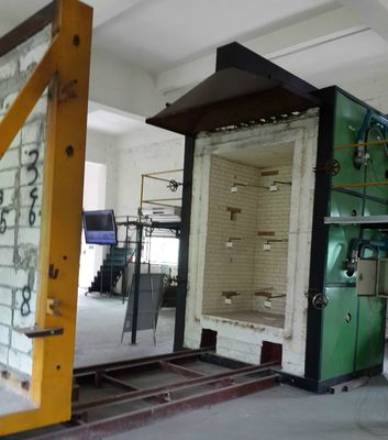 ISO834 স্ট্যান্ডার্ড নির্মাণ সামগ্রী উল্লম্ব অগ্নি পরীক্ষা চুল্লি পরীক্ষাগার পরীক্ষার সরঞ্জাম