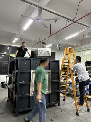 অগ্নিরোধী লেপ ইস্পাত কাঠামো অগ্নিরোধী লেপ পরীক্ষা চুল্লি ISO834-1 অভ্যন্তরীণ পরীক্ষা