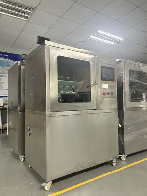 IEC60587 5 স্টেশন উচ্চ ভোল্টেজ কুল্পিত প্লেন ট্র্যাকিং & ক্ষয় পরীক্ষক