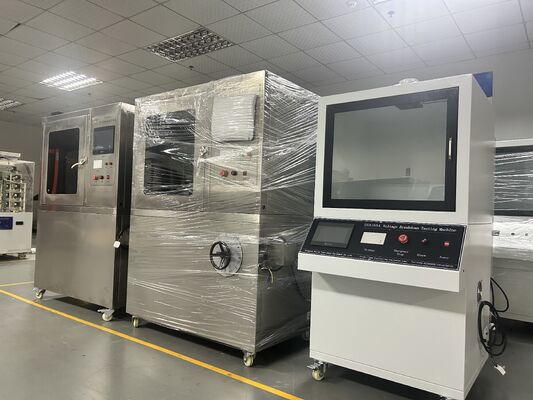 IEC60587 5 স্টেশন উচ্চ ভোল্টেজ কুল্পিত প্লেন ট্র্যাকিং & ক্ষয় পরীক্ষক