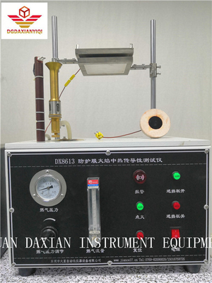 ISO9151 প্রতিরক্ষামূলক পোশাক আগুন পরীক্ষার সরঞ্জাম যোগাযোগ তাপ স্থানান্তর EN367